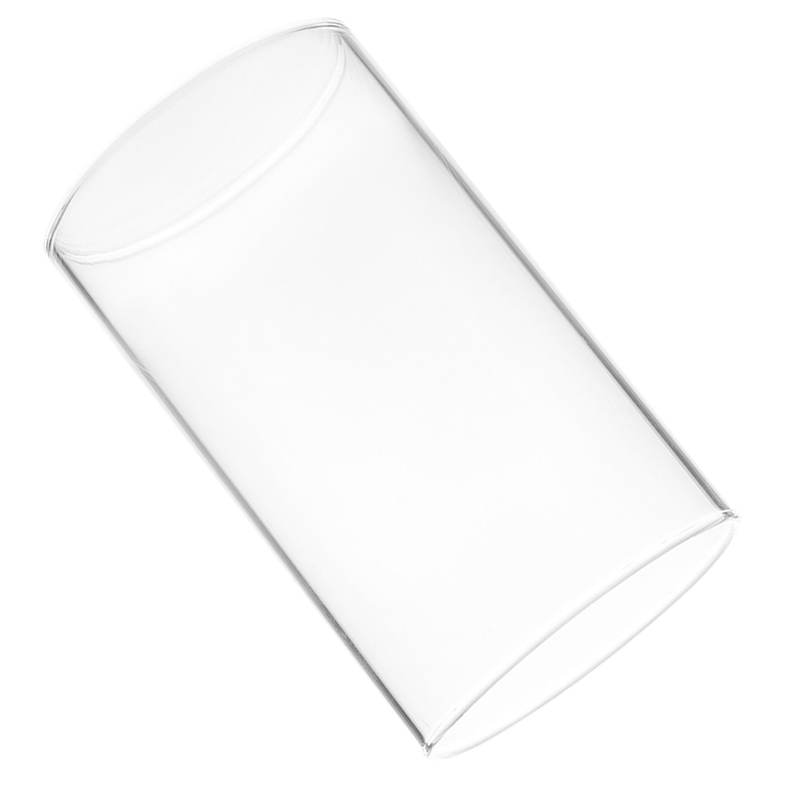 Plastic Dome Clear - Clear Glass Cover Open Ended Dome