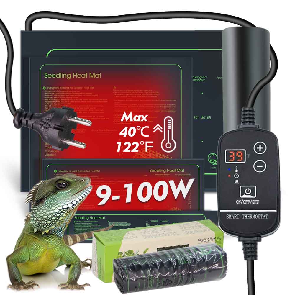 Heat Mat Seedling - 9-100W PVC Plants Heating Pad 16℃