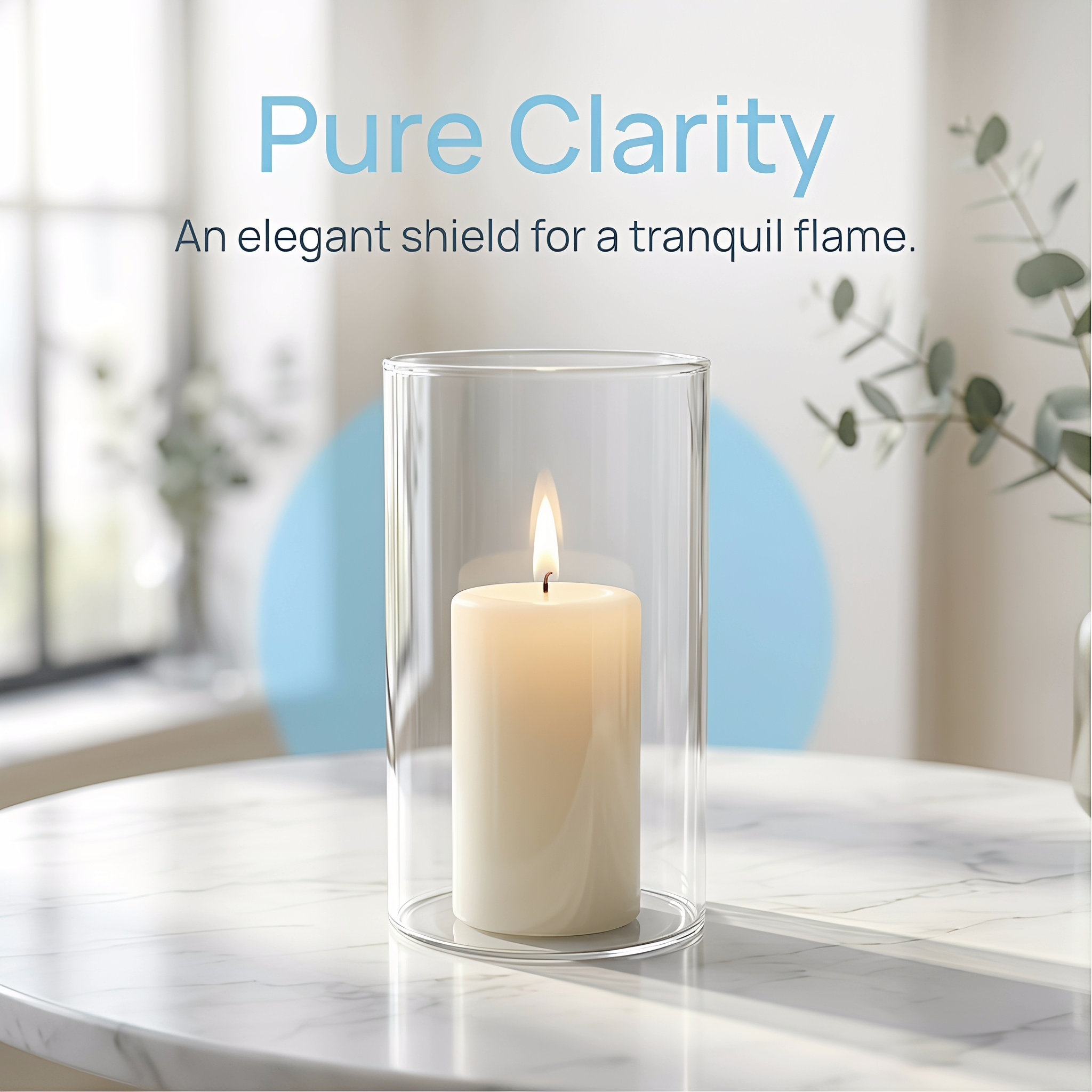 Plastic Dome Clear - Clear Glass Cover Transparent Pillar Dome
