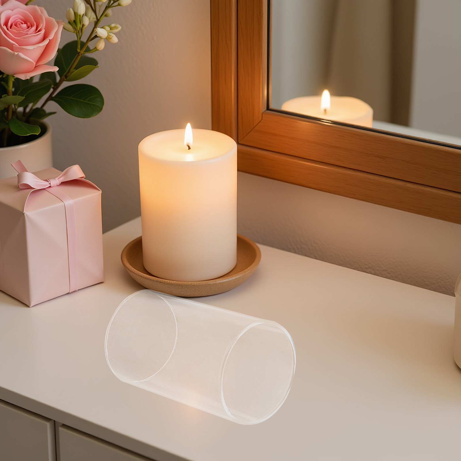 Clear Glass Cover Open Ended D - Plastic Dome Clear review and price