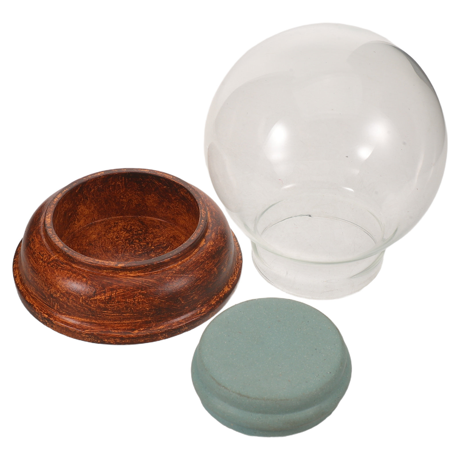 80Mm Clear Empty Glass Snow Gl - Plastic Dome Clear review and price