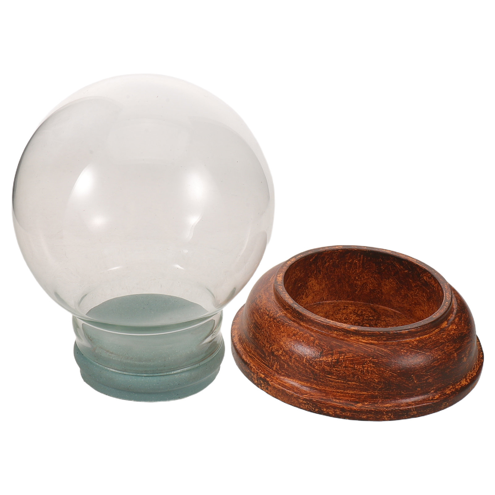 80Mm Clear Empty Glass Snow Gl - Plastic Dome Clear review and price