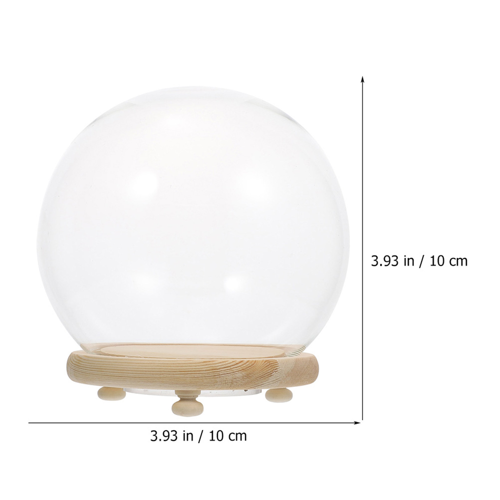 Glass Dome Display Case Preser - Plastic Dome Clear review and price