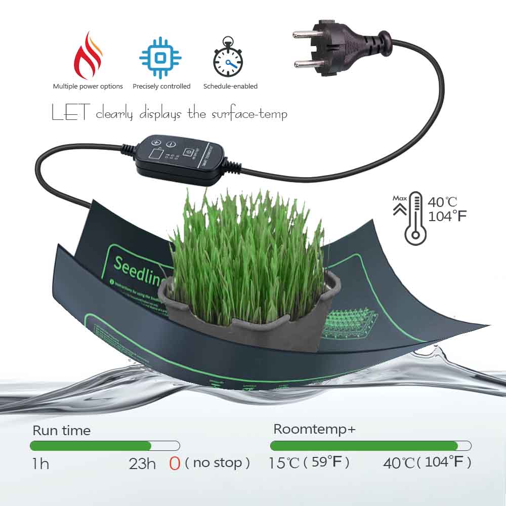9-100W PVC Plants Heating Pad  - Heat Mat Seedling review and price