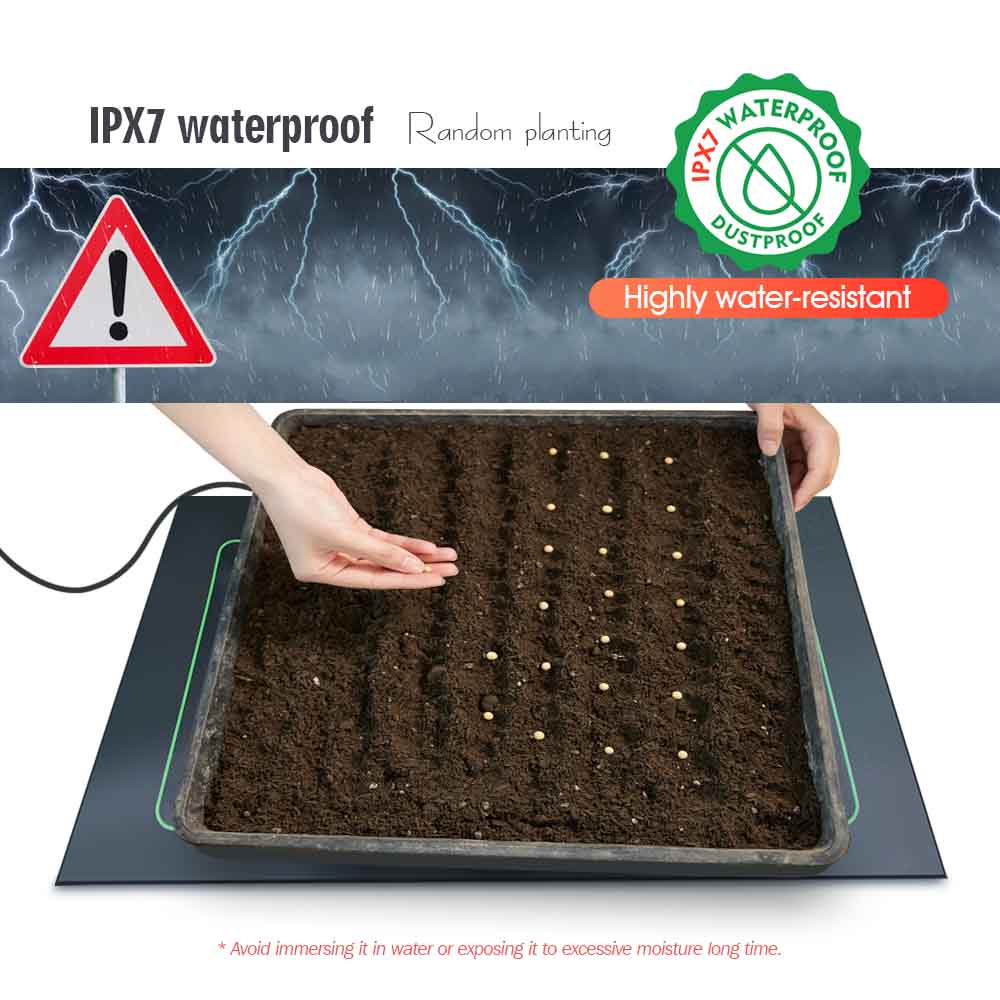 9-100W PVC Plants Heating Pad  - Heat Mat Seedling review and price