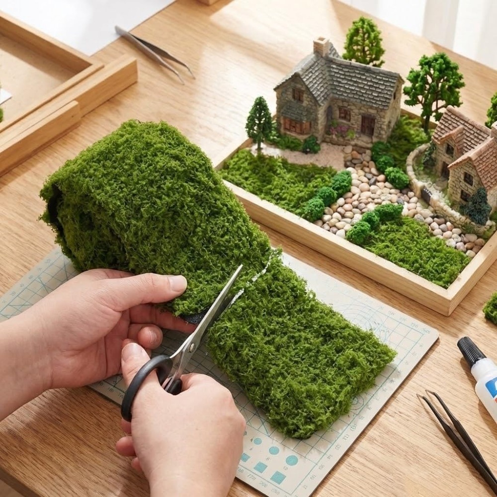 Artificial Moss Mat 30x180cm F - Sphagnum Moss Dry review and price